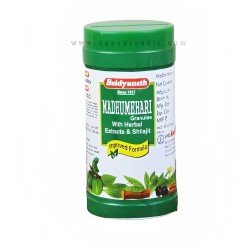 SHREE BAIDYANATH Madhumehari Granules with Herbal Extracts & Shilajit 100 Grams - D.G. Ayurvedic Sangrah